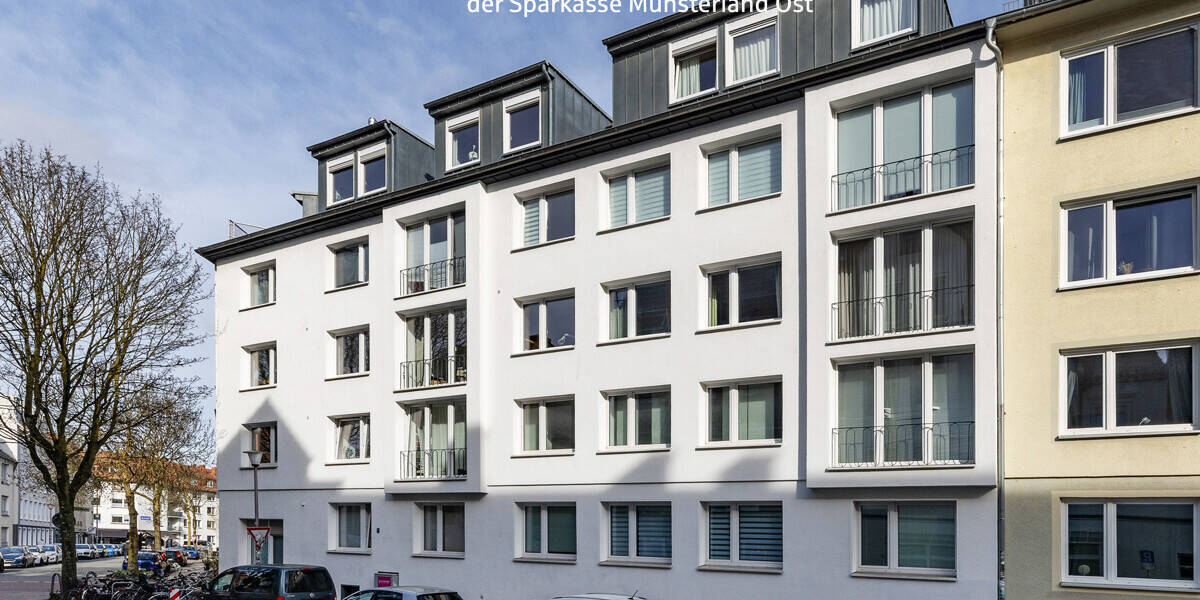 Etagenwohnung Münster Centrum - 3 Zimmer, 69 m&sup2;, 360.000&euro; | Angebot:26733590