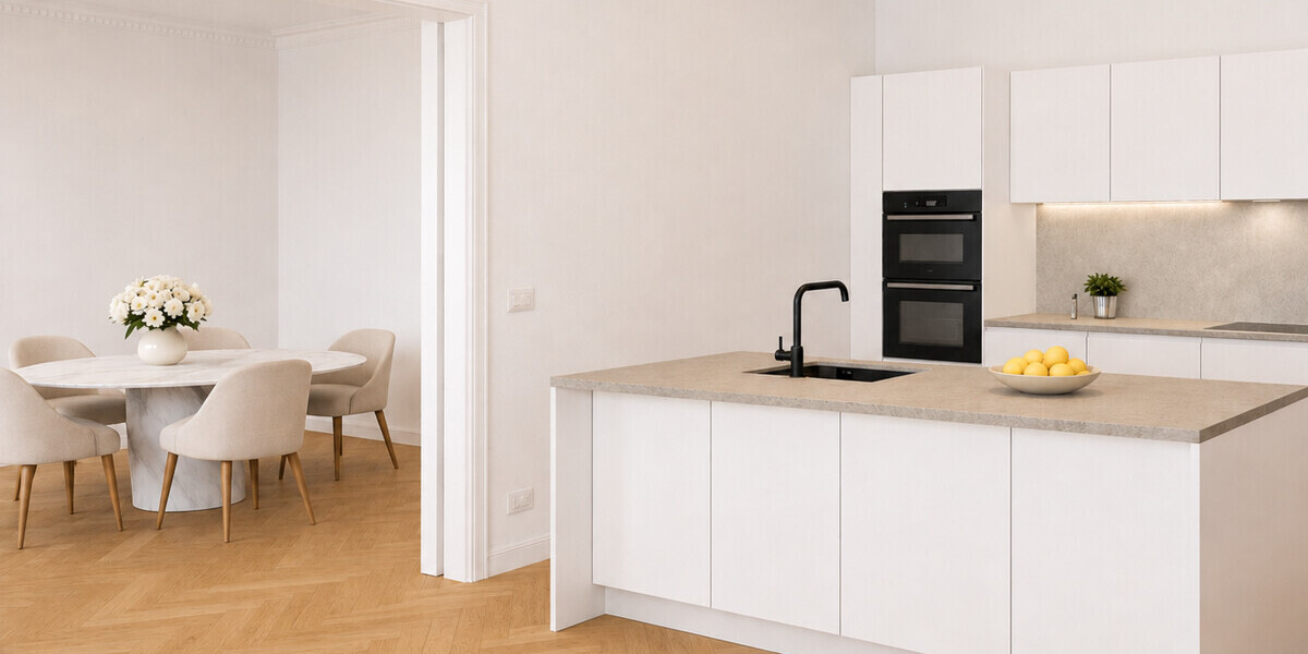 Erstklassige 4-Zimmerwohnung mit Raumhöhe, Stil und zeitloser Eleganz im Herzen des Erphoviertels! - Etagenwohnung Münster Mitte-Nordost | Angebot:26346383