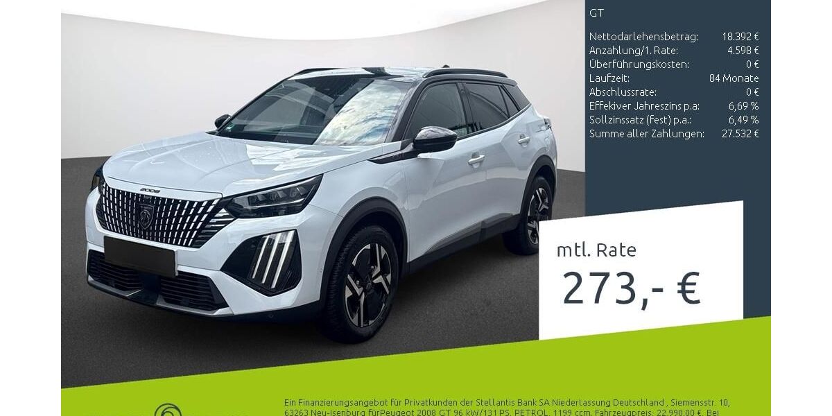 Peugeot 2008 23.119 km 22.990 &euro; Dülmen 48249