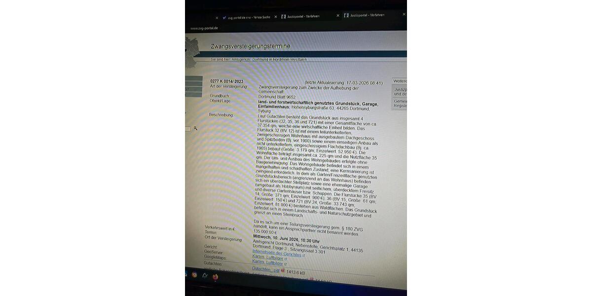 Einfamilienhaus Münster Münster-Südost - 6 Zimmer, 368 m&sup2;, 67.500&euro; | Angebot:25656461